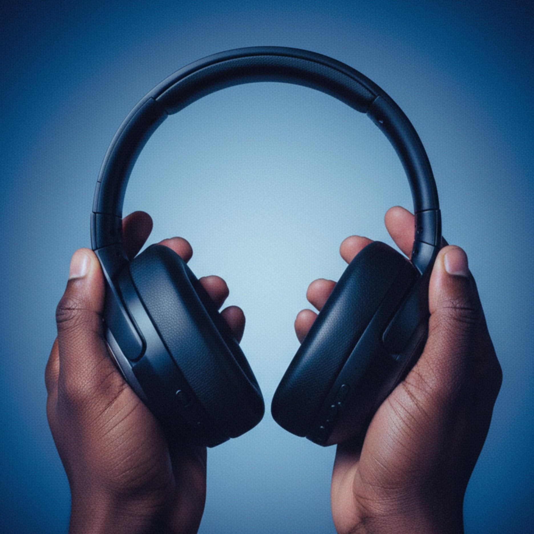 Solar høretelefoner over-ear black